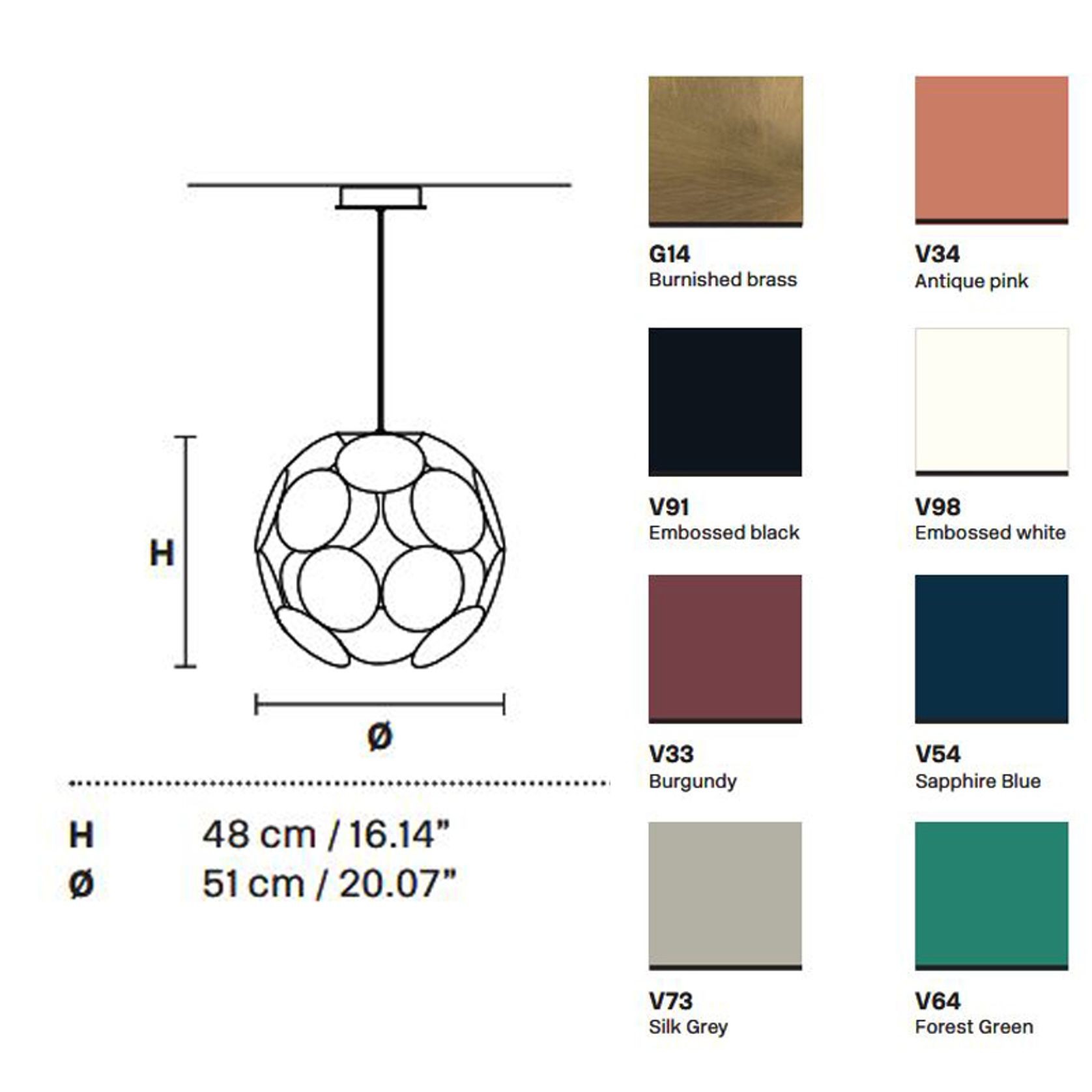 Timeo S1 50 | Pendant gallery detail image