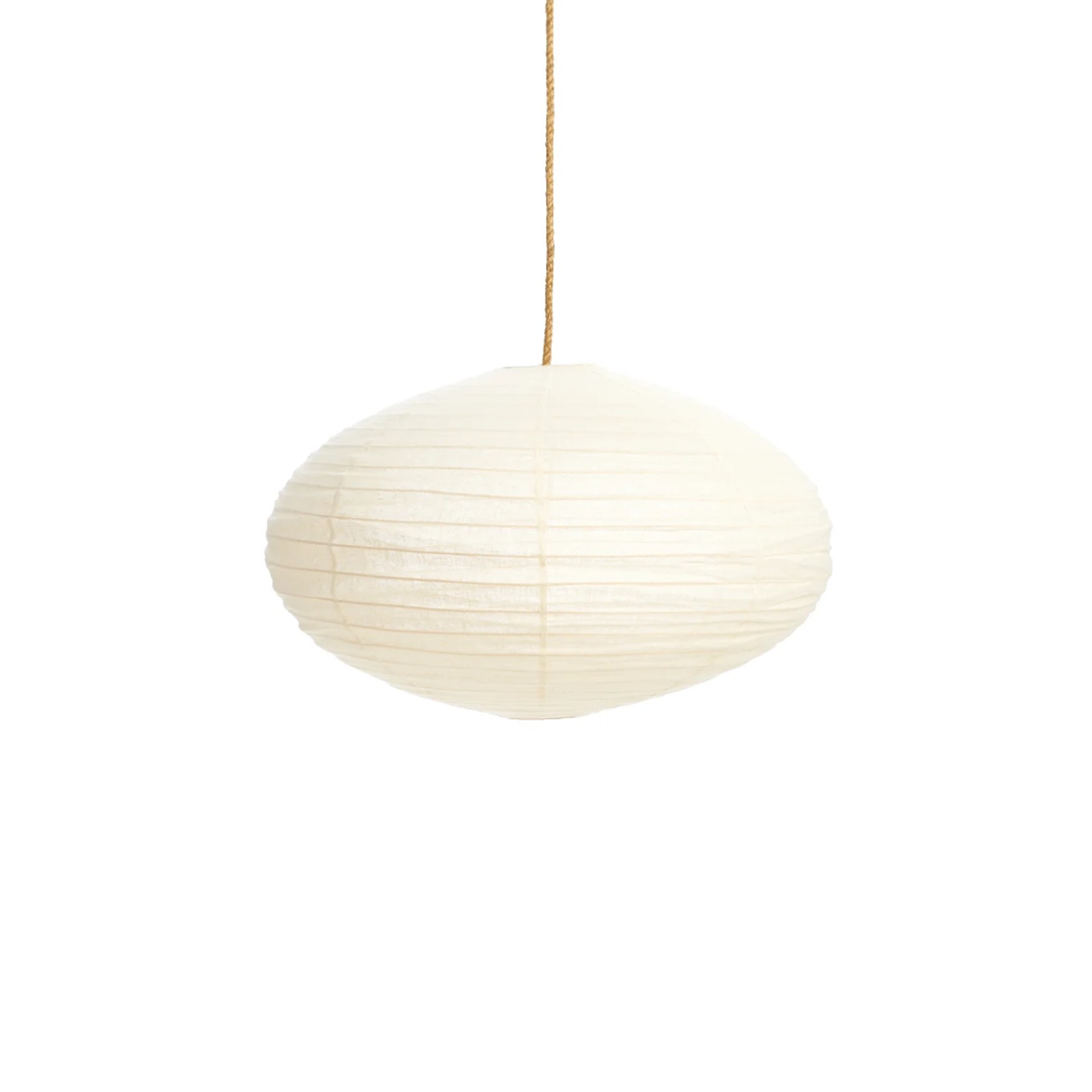 Ivory Linen Lantern  | Oval 80cm gallery detail image