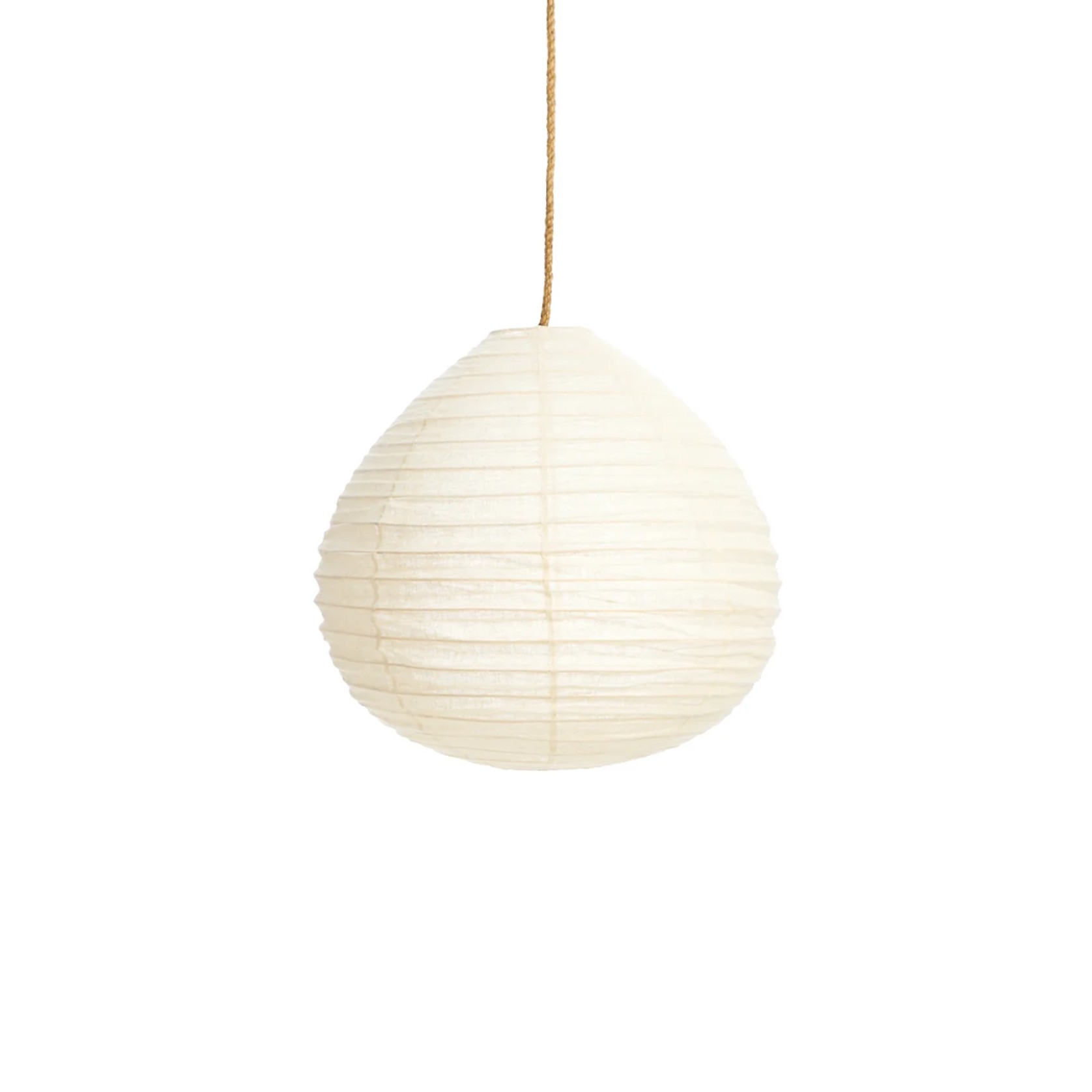 Ivory Linen Lantern  | Pear 60cm gallery detail image