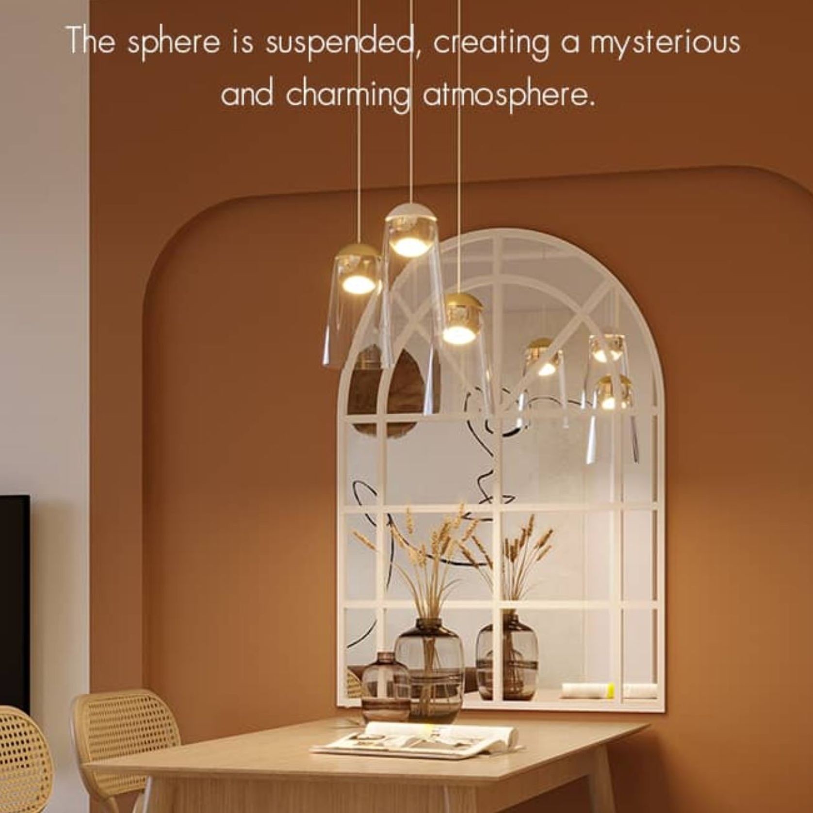 CAPPUCCIO | Pendant/Table Lamp gallery detail image