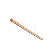 Avocent Ash Timber LED Linear Pendant Light gallery detail image