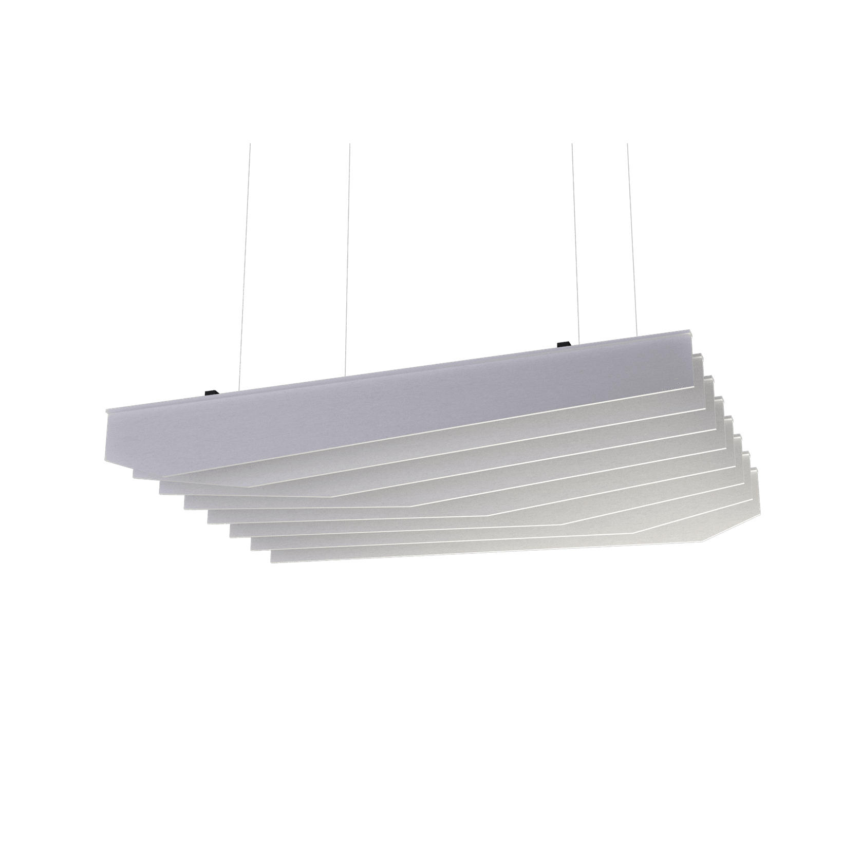 Suspended Sound Absorbent Light Panel Rectangular gallery detail image