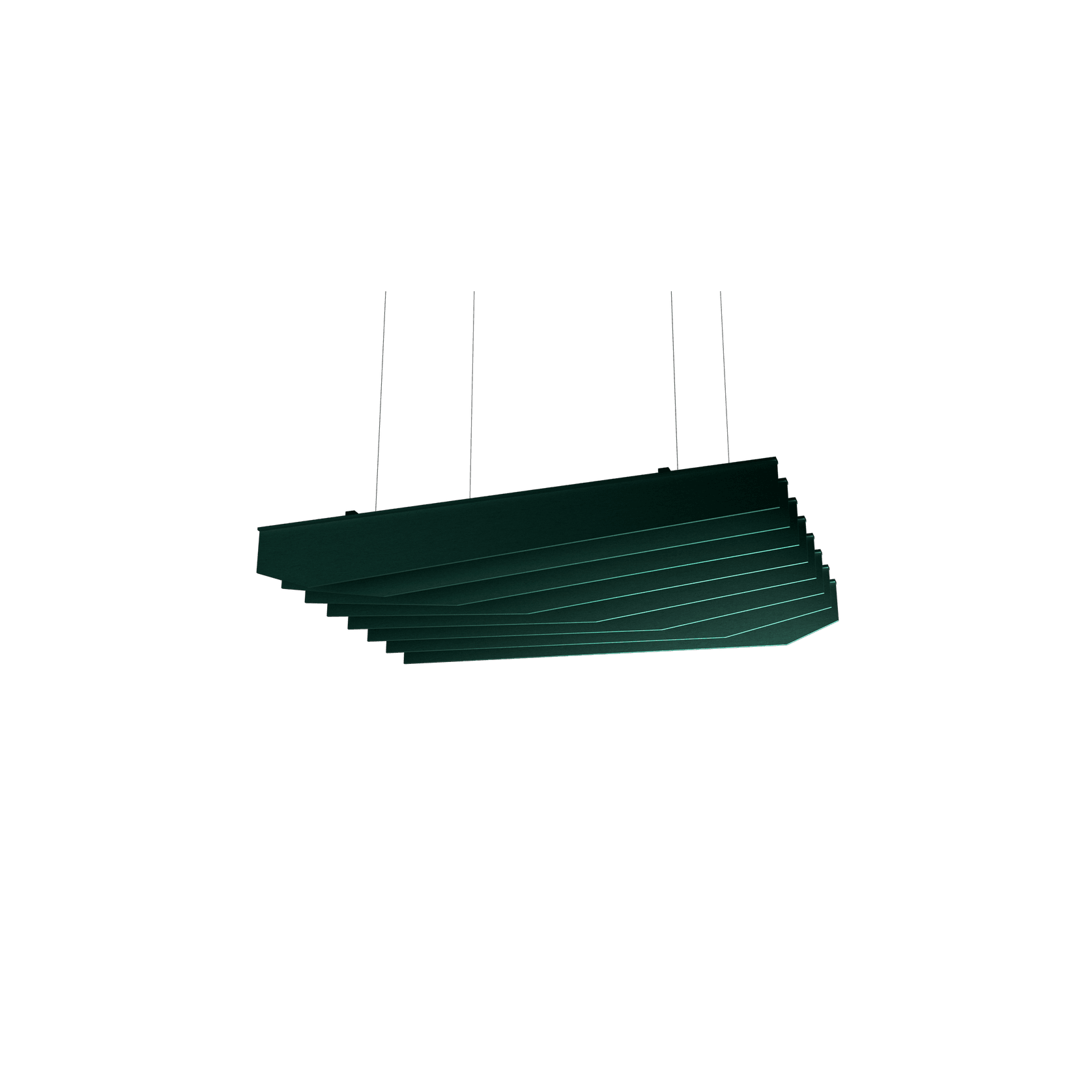 Suspended Sound Absorbent Light Panel Rectangular gallery detail image