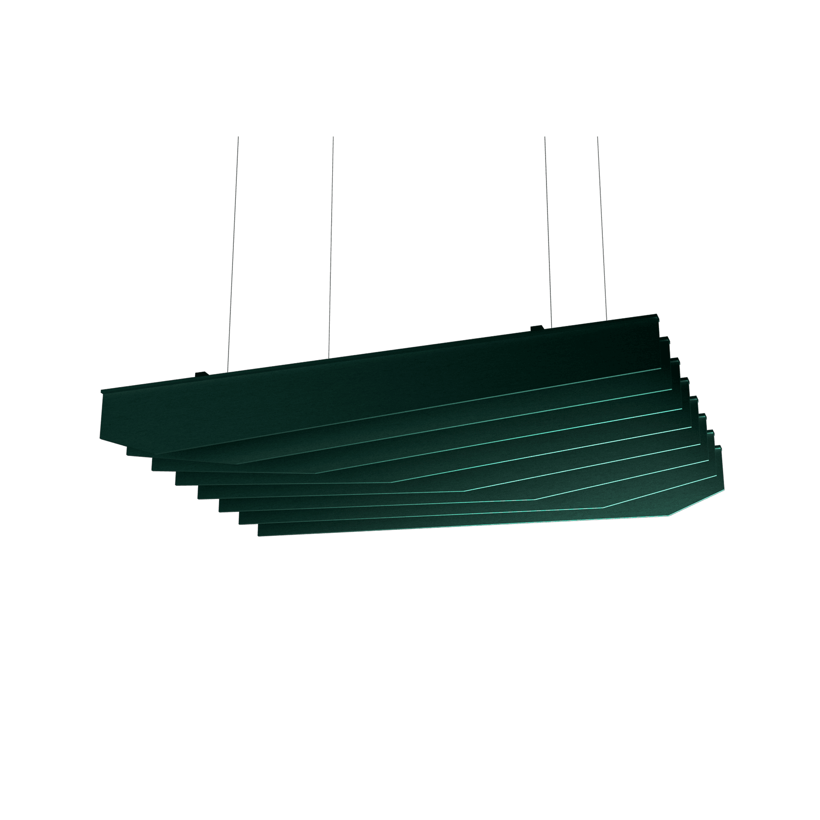 Suspended Sound Absorbent Light Panel Rectangular gallery detail image