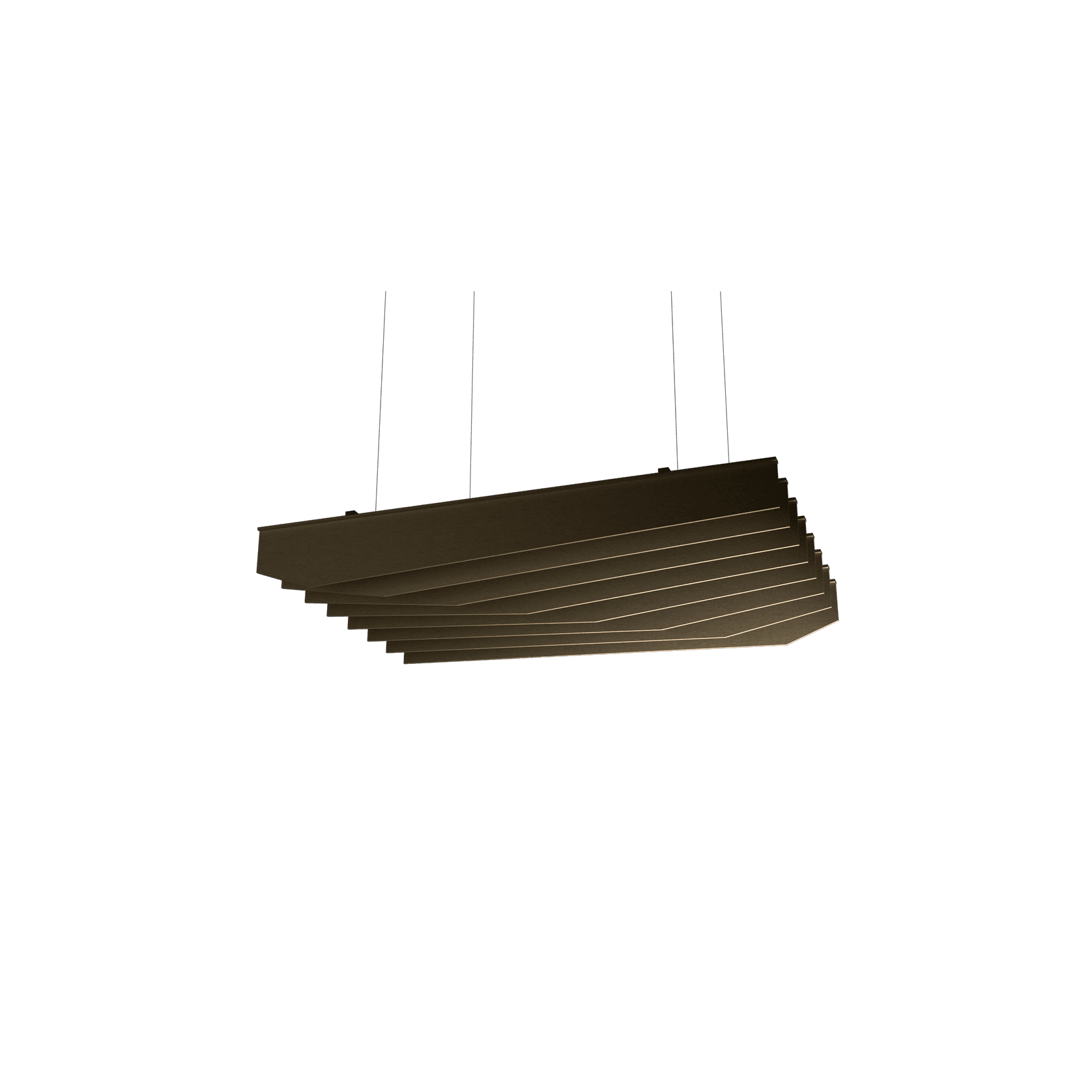 Suspended Sound Absorbent Light Panel Rectangular gallery detail image