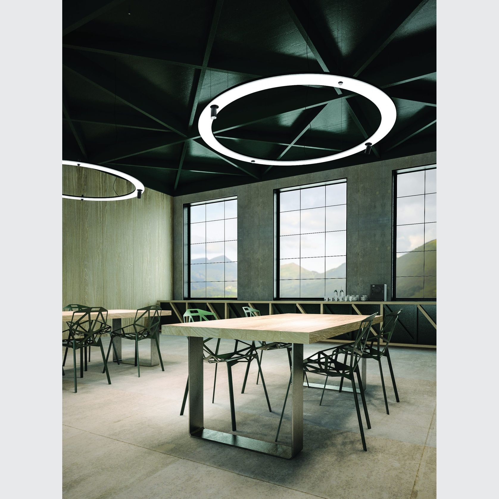 Folio Eclipse Suspended Light gallery detail image