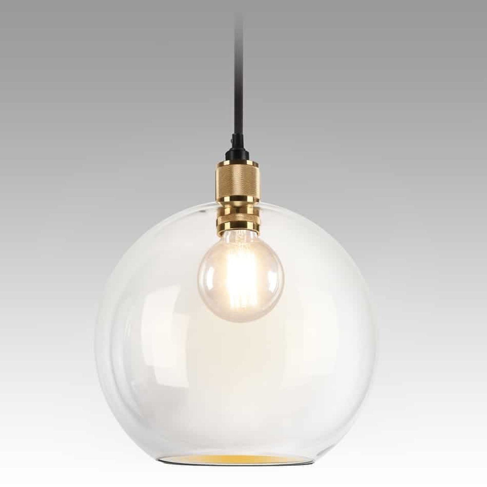Esfera Deluxe Pendant 300 (Clear/Gold) gallery detail image