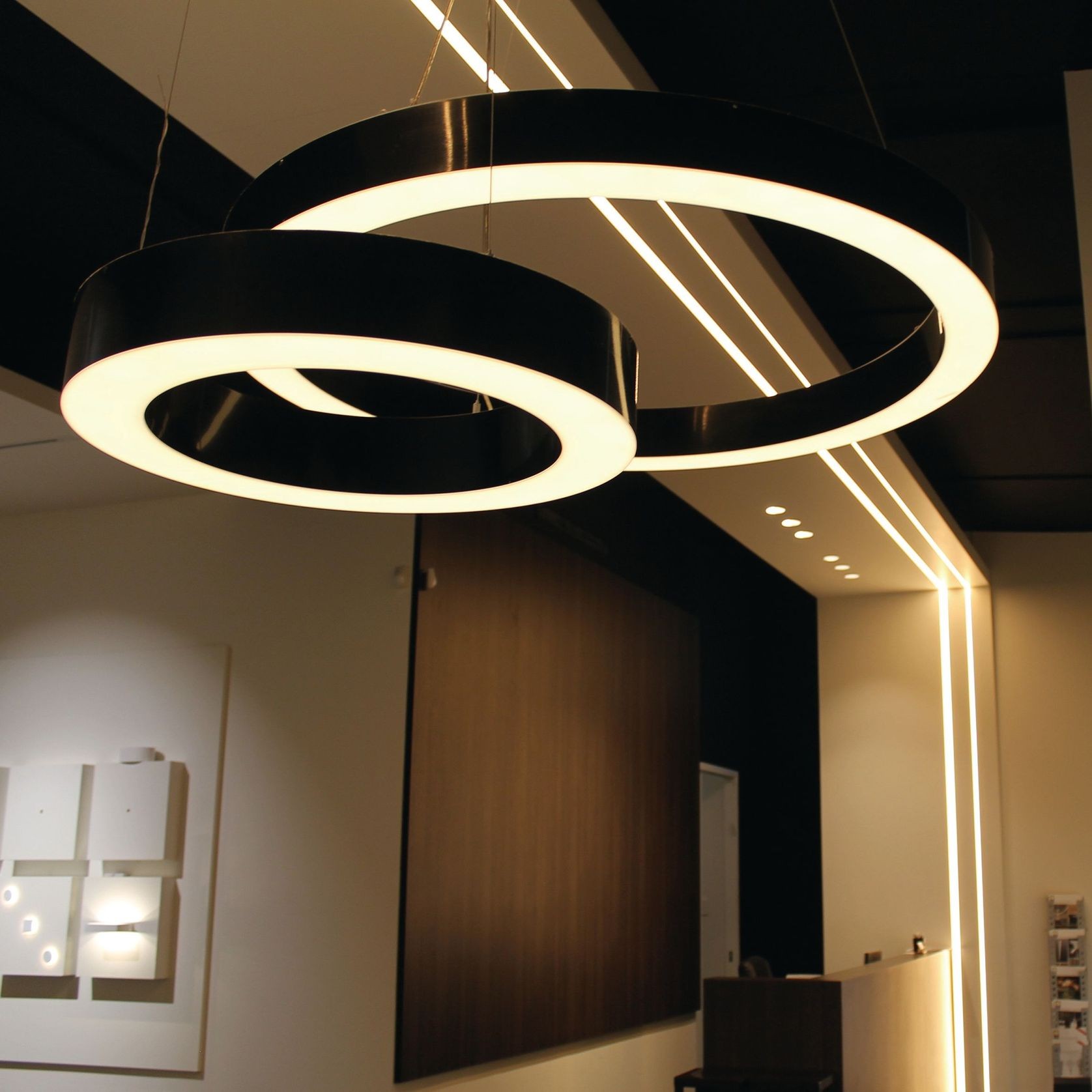 LED Garland Pendant Lights (Custom Made) gallery detail image