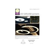 LED Garland Pendant Lights (Custom Made) gallery detail image