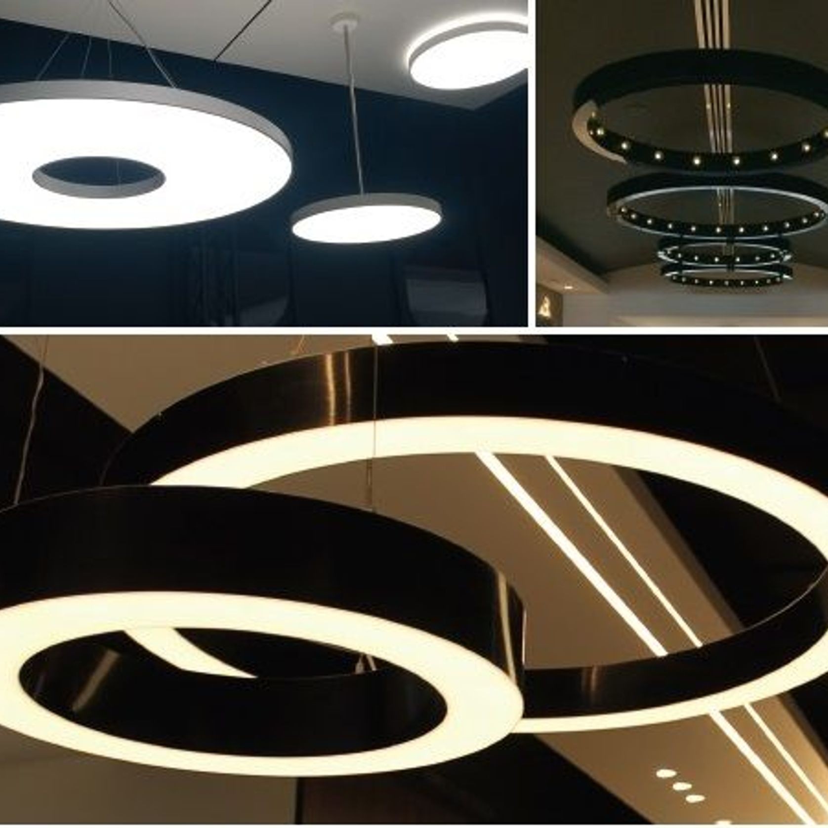 LED Garland Pendant Lights (Custom Made) gallery detail image