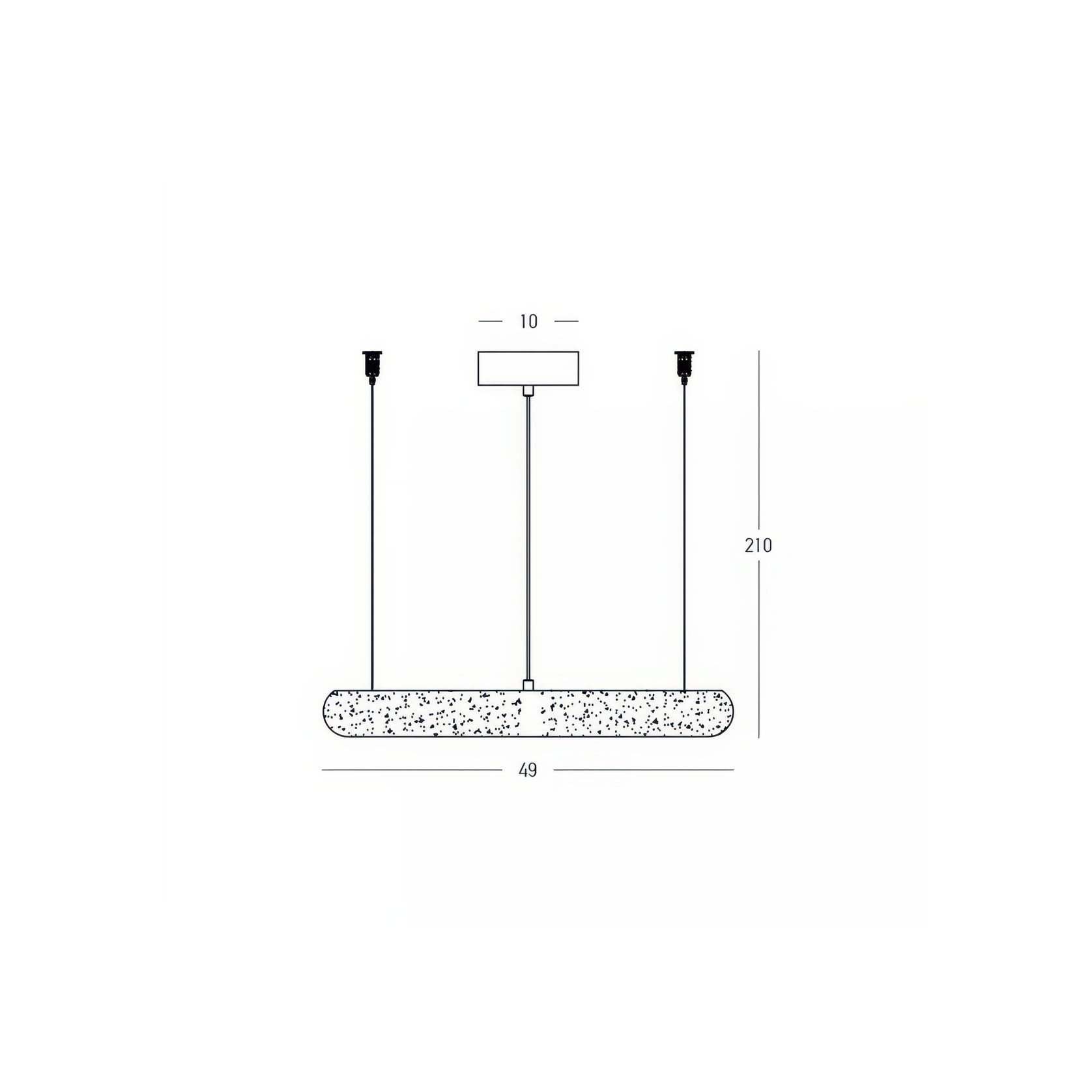 Zeus Halo Pendant Light gallery detail image