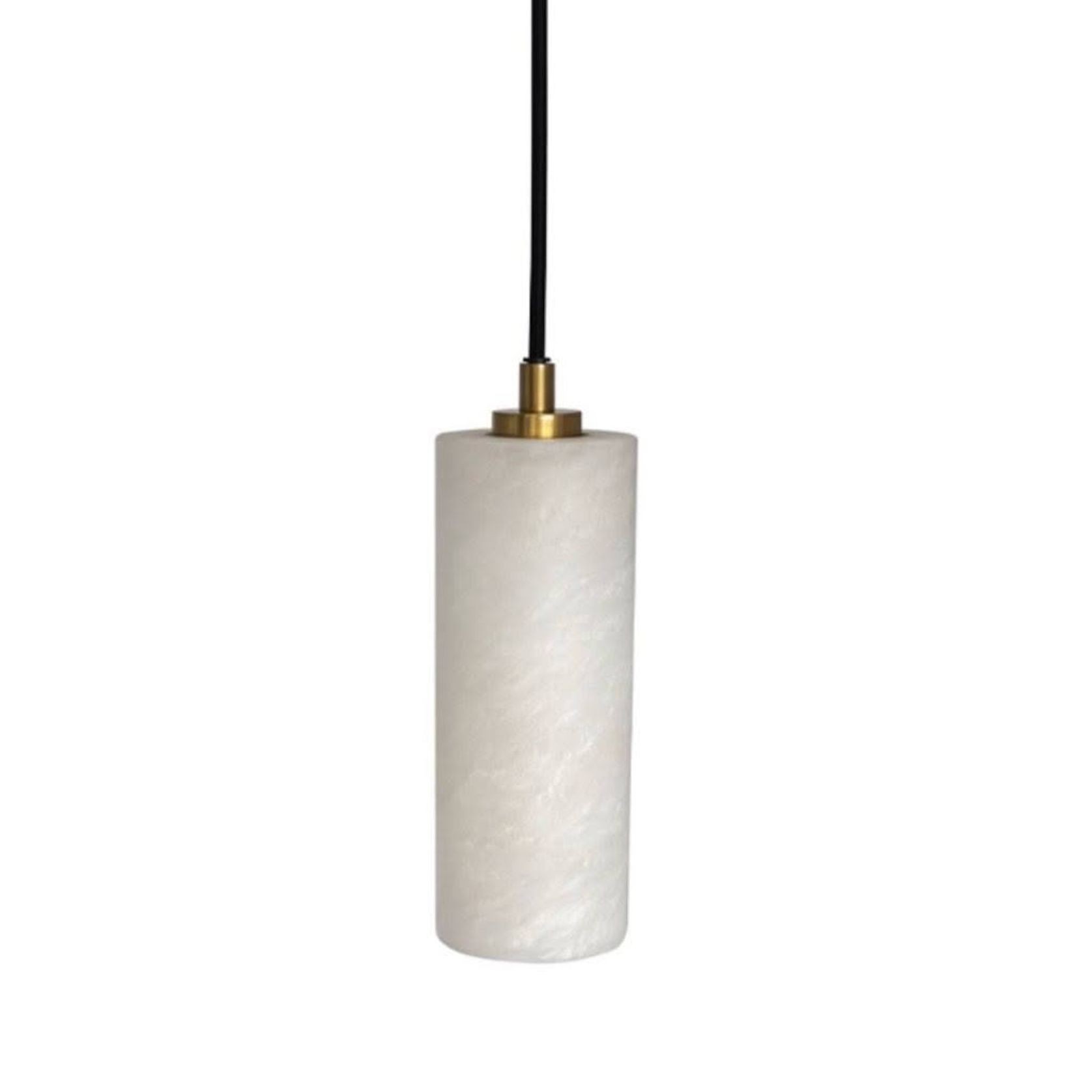 Pisa Pendant Small – 200mm – Alabaster gallery detail image