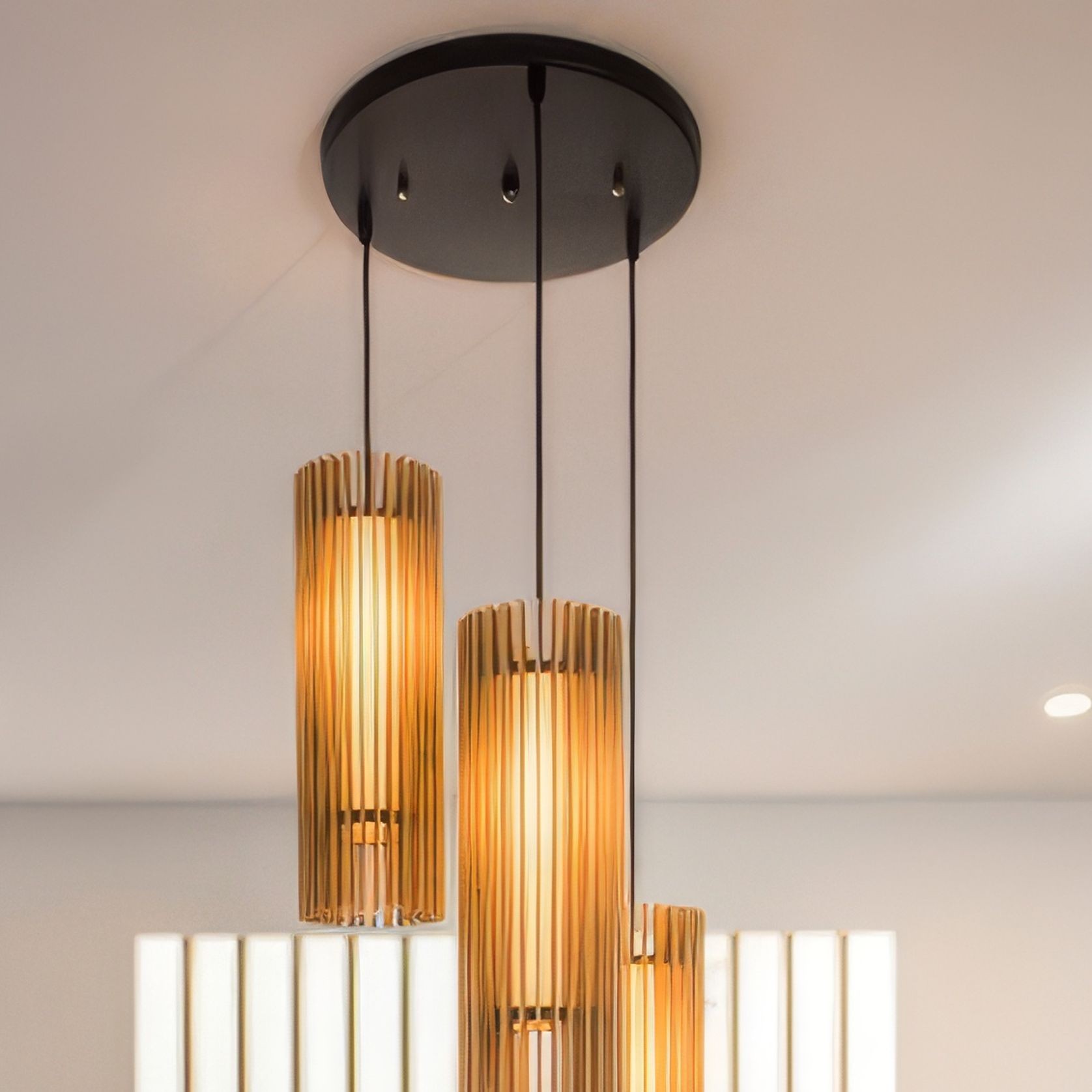 iO Flute Pendant Shade gallery detail image