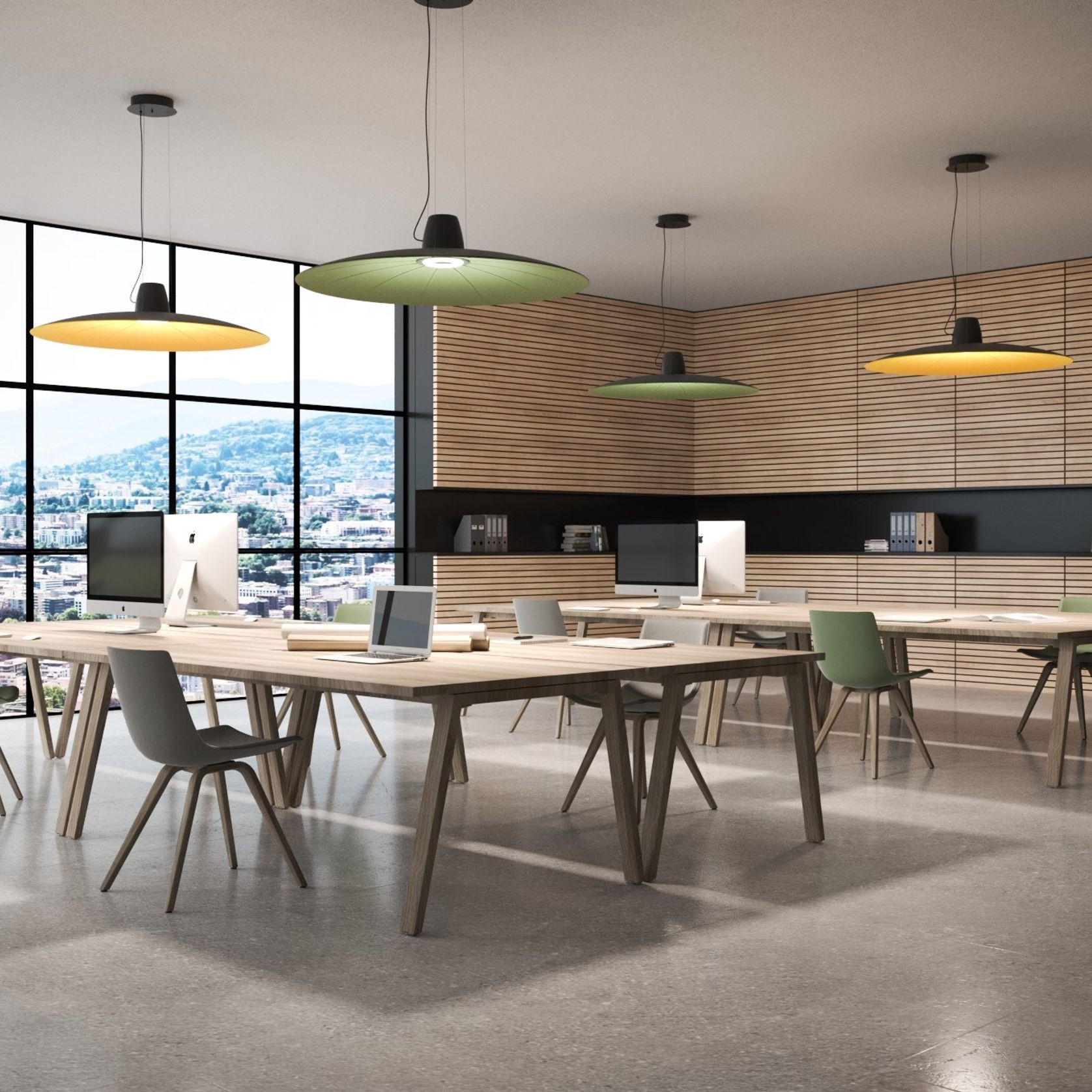Martinelli Luce Lent Pendant Light gallery detail image