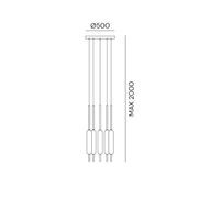 Typha Pendant Light gallery detail image