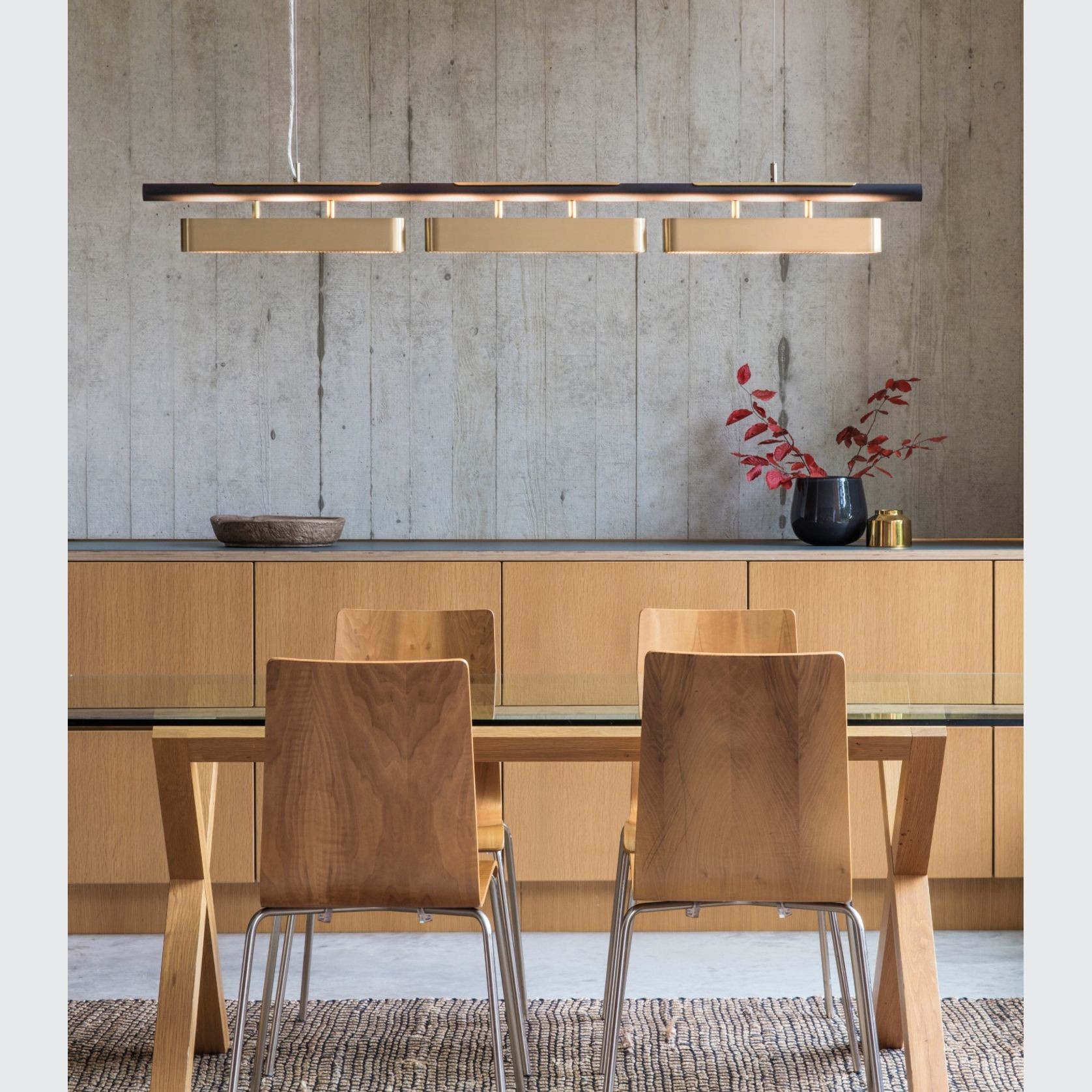 Colt Triple Pendant Light gallery detail image