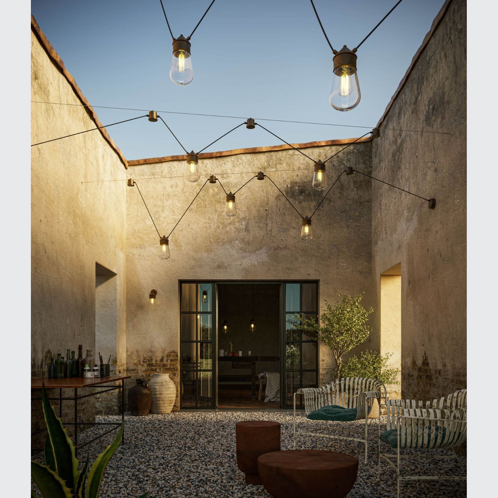 Drop Dual Cable Pendant Light gallery detail image