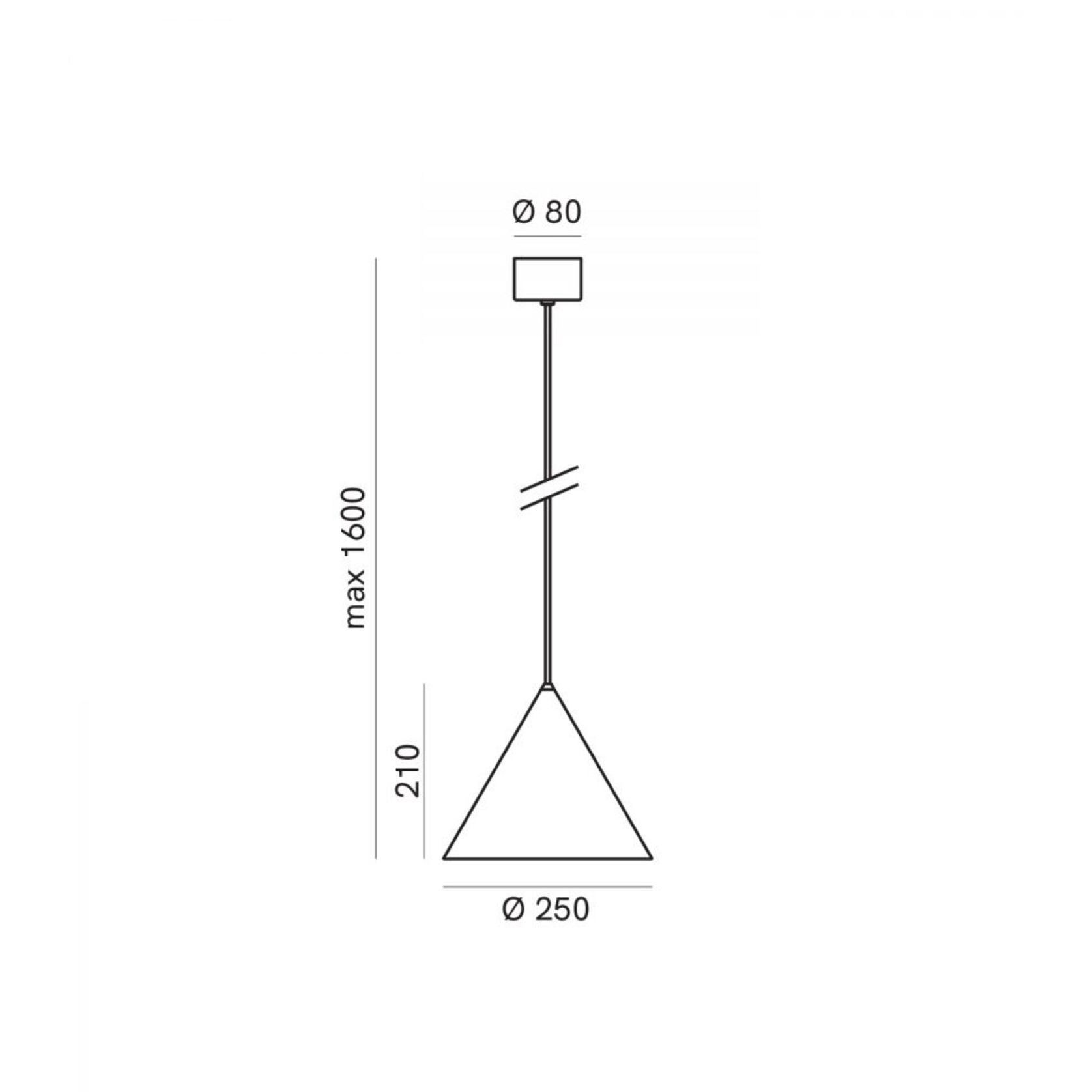 Cone Outdoor Pendant Light gallery detail image