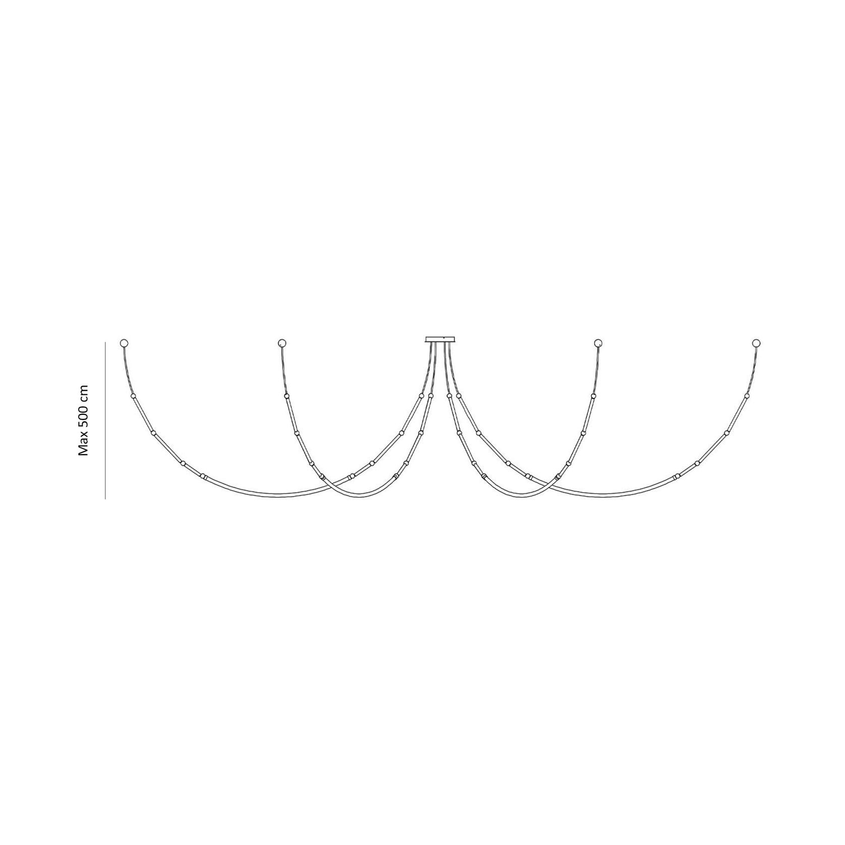 Leda 6lt Pendant Light gallery detail image