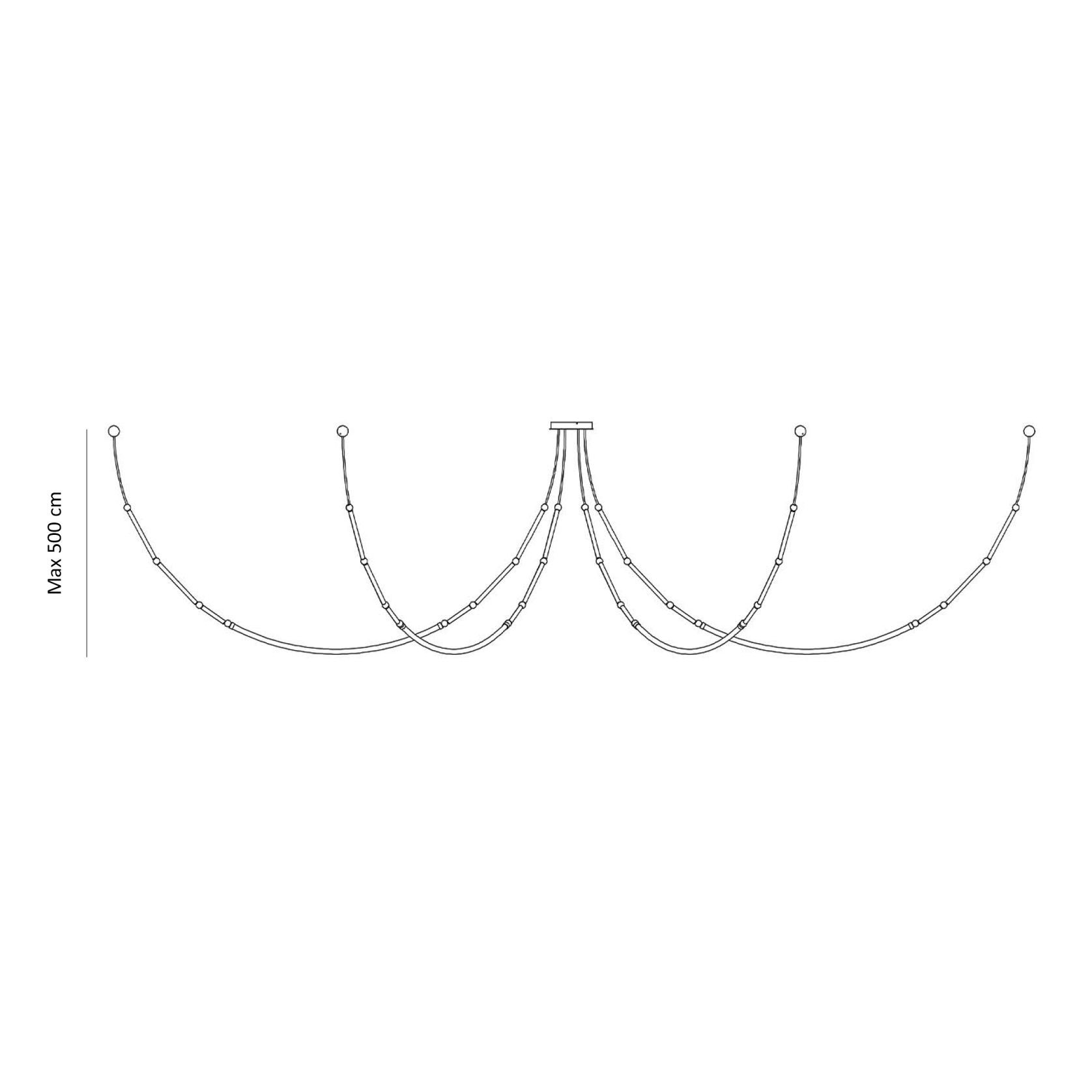 Leda 6lt Pendant Light gallery detail image