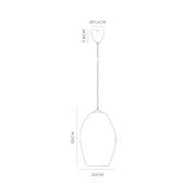 Organic Pendant Light gallery detail image