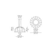 Bols Outdoor Pendant Light gallery detail image