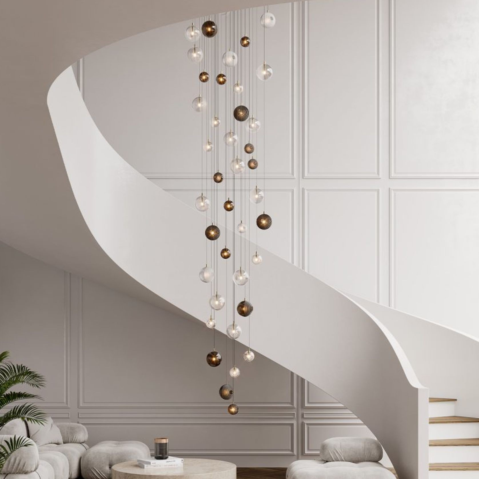 Dark & Bright Star Pendant Light gallery detail image