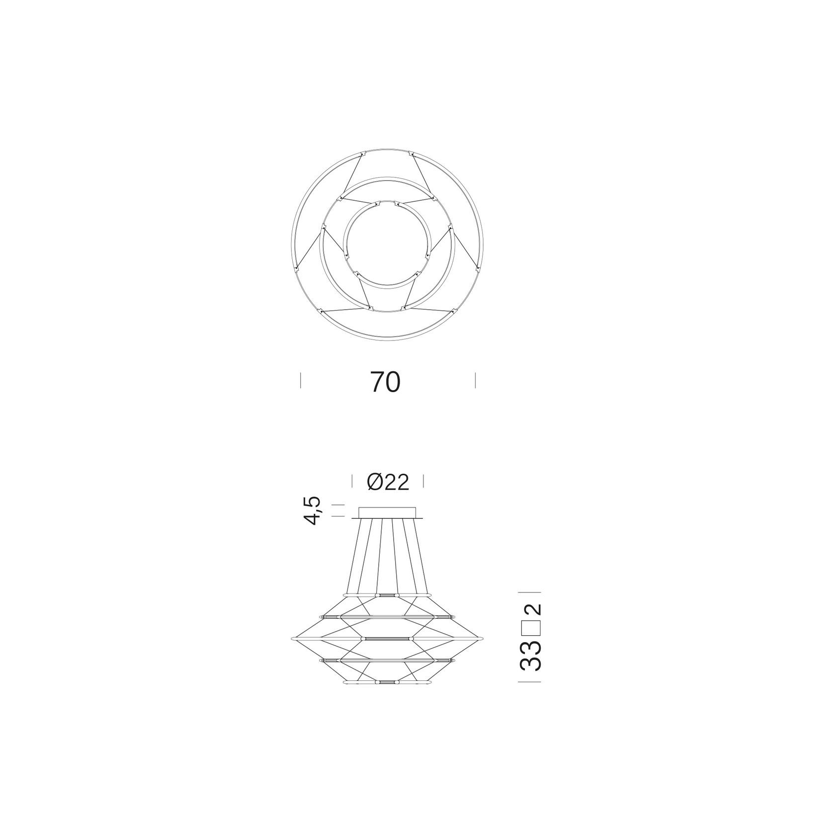 Drop 5 Pendant Light gallery detail image