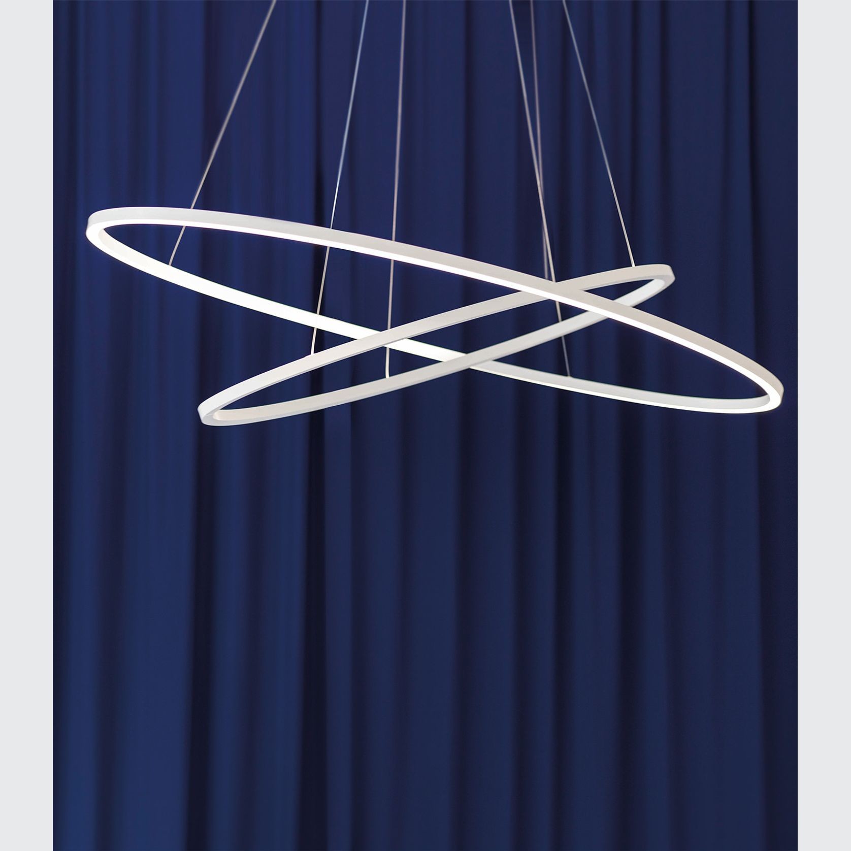 Ellisse Double Pendant Light gallery detail image