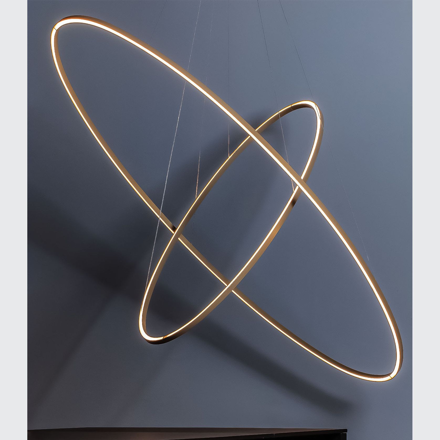 Ellisse Double Pendant Light gallery detail image