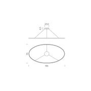 Ellisse Pendant Light gallery detail image