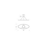 Ellisse Pendant Light gallery detail image