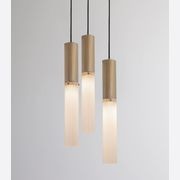 Flume Alabaster 3lt Pendant Light gallery detail image