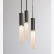 Flume Alabaster 3lt Pendant Light gallery detail image