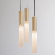 Flume Alabaster 3lt Pendant Light gallery detail image
