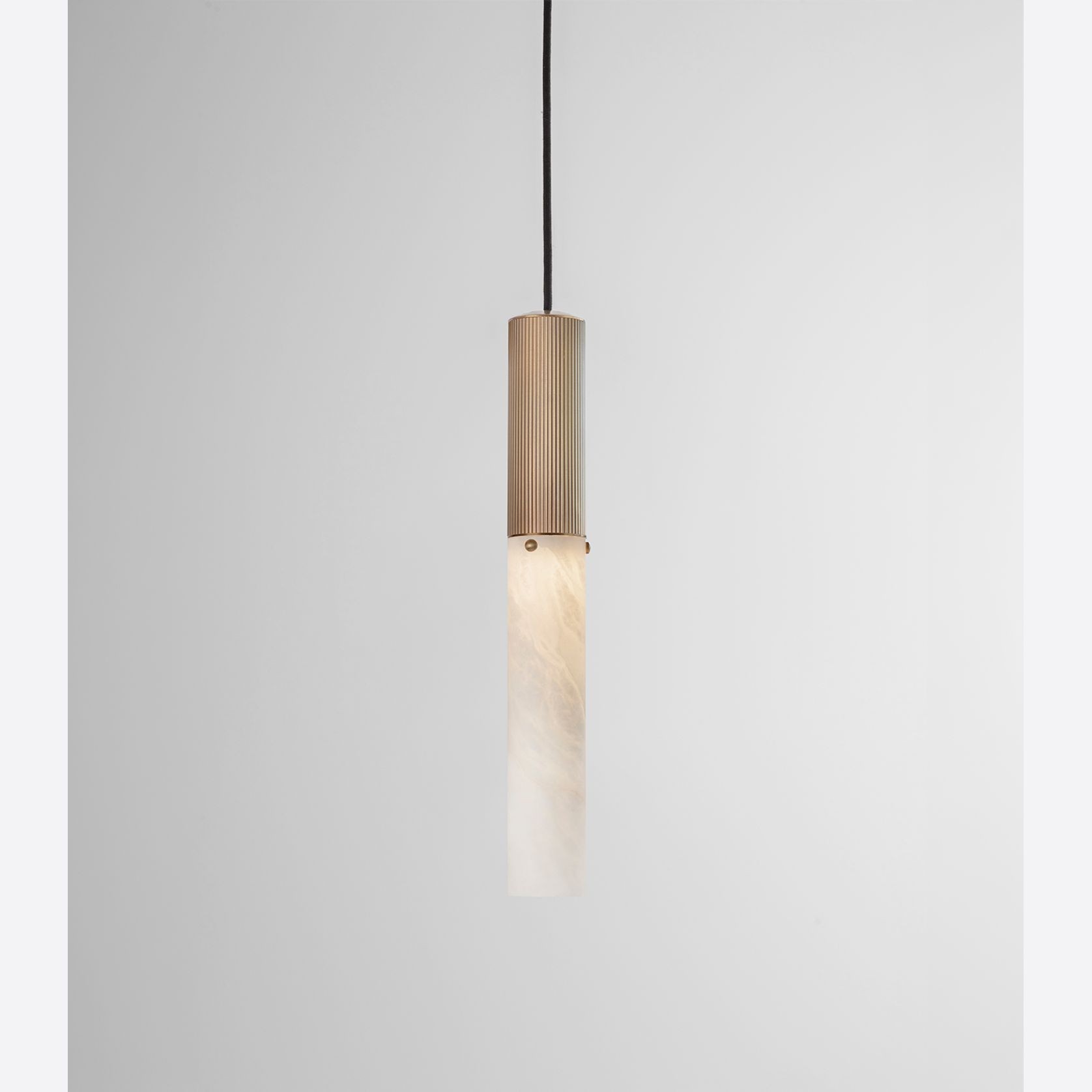 Flume Alabaster Pendant Light gallery detail image