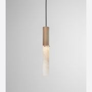 Flume Alabaster Pendant Light gallery detail image