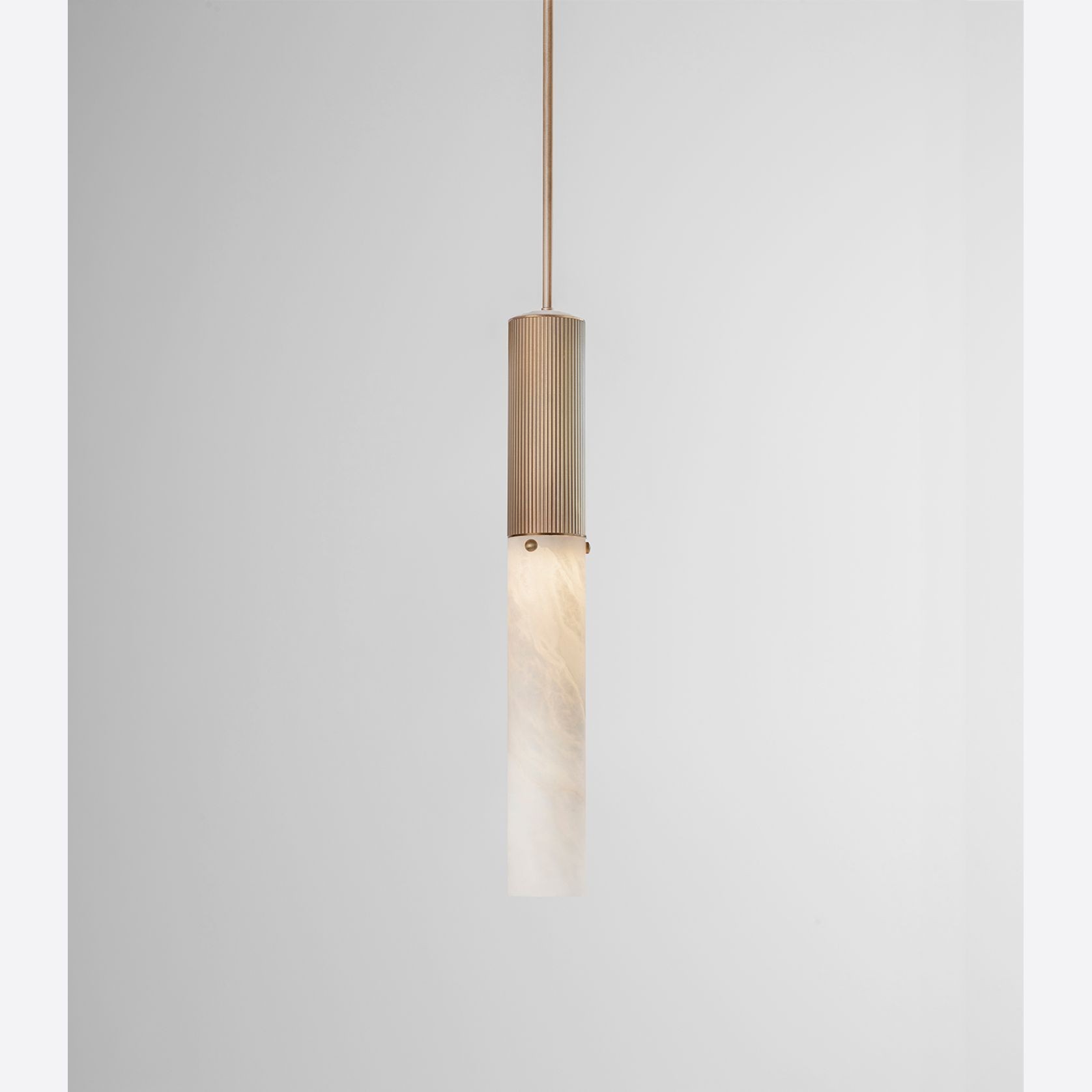 Flume Alabaster Pendant Light gallery detail image