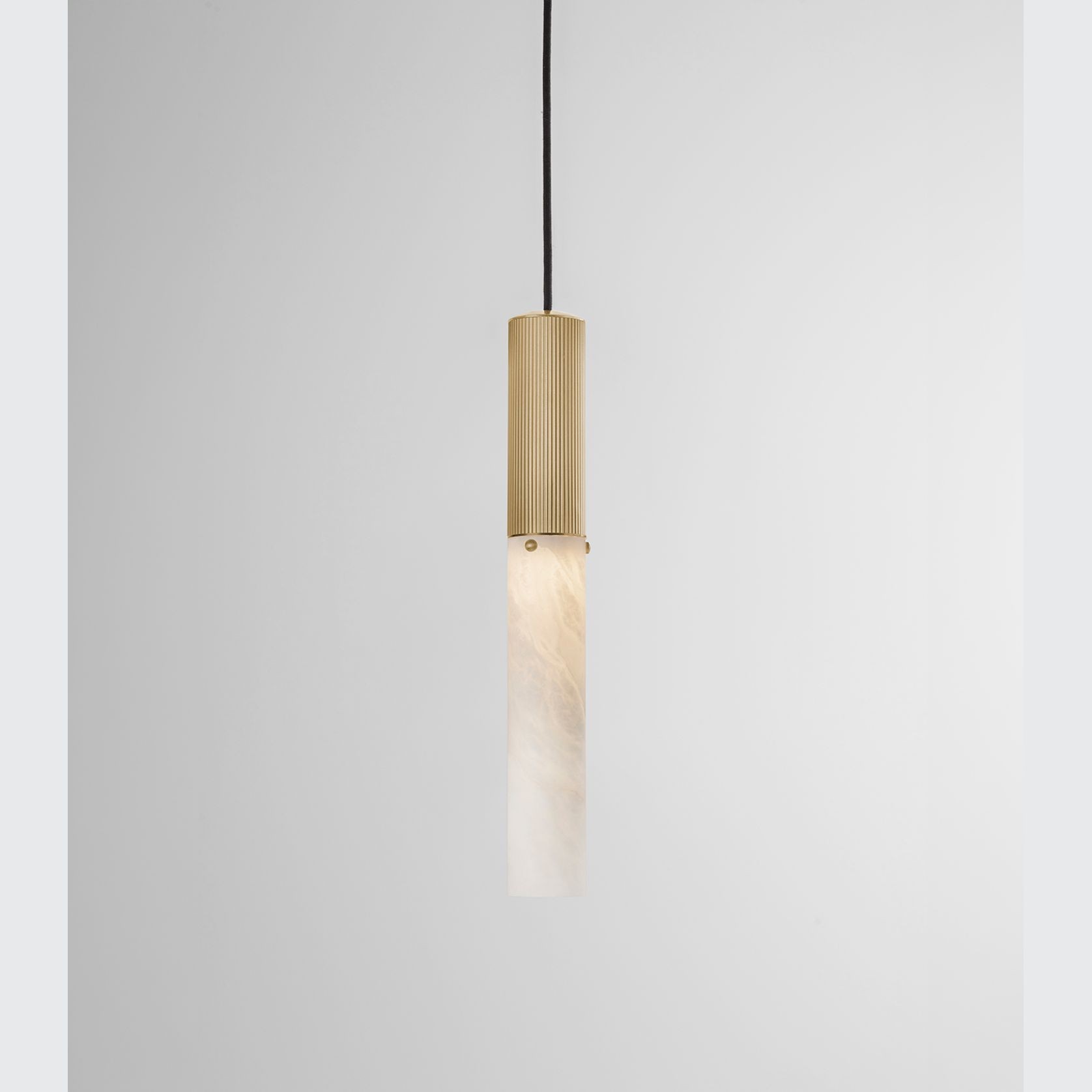 Flume Alabaster Pendant Light gallery detail image