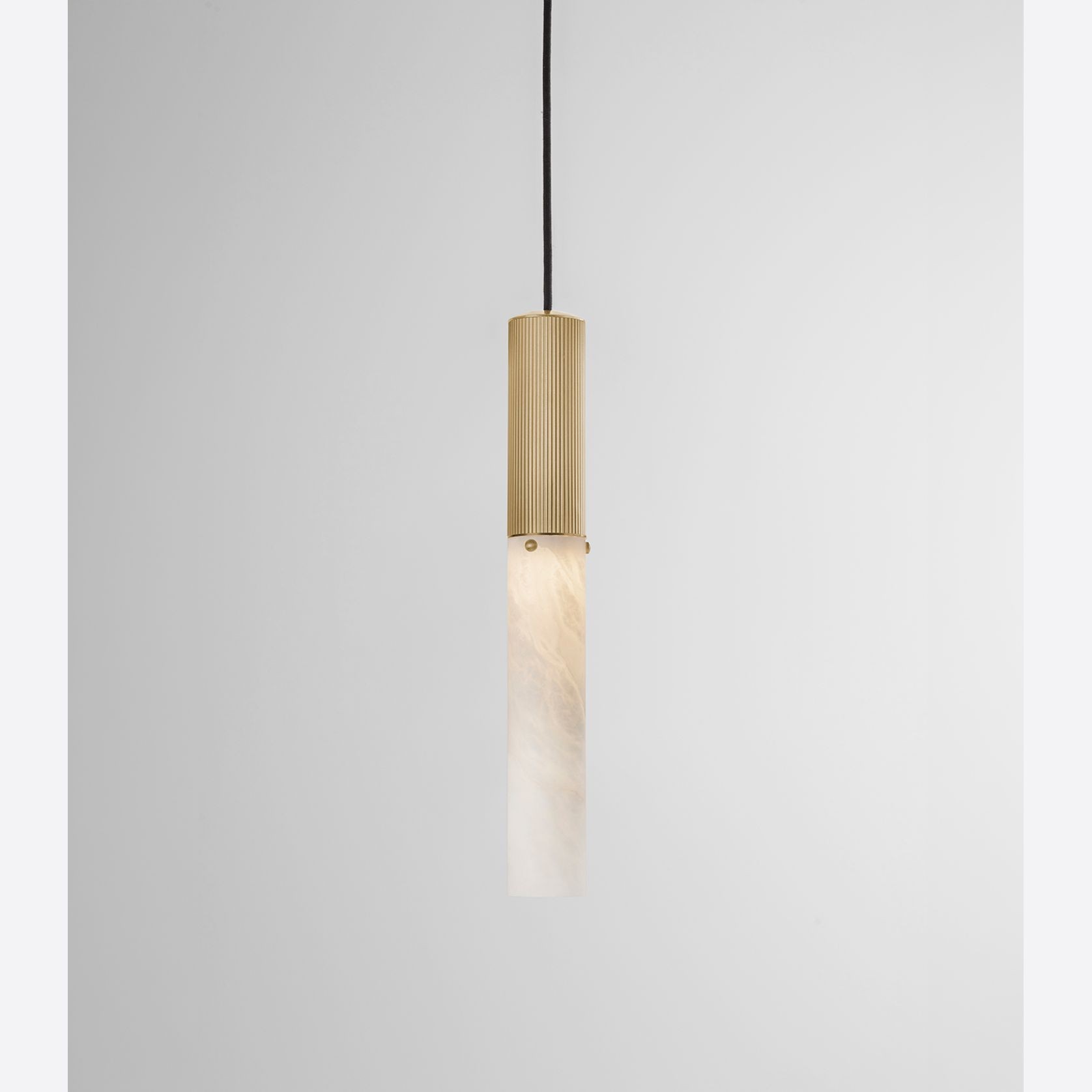 Flume Alabaster Pendant Light gallery detail image