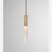 Flume Alabaster Pendant Light gallery detail image