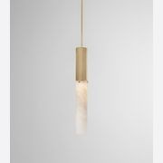 Flume Alabaster Pendant Light gallery detail image