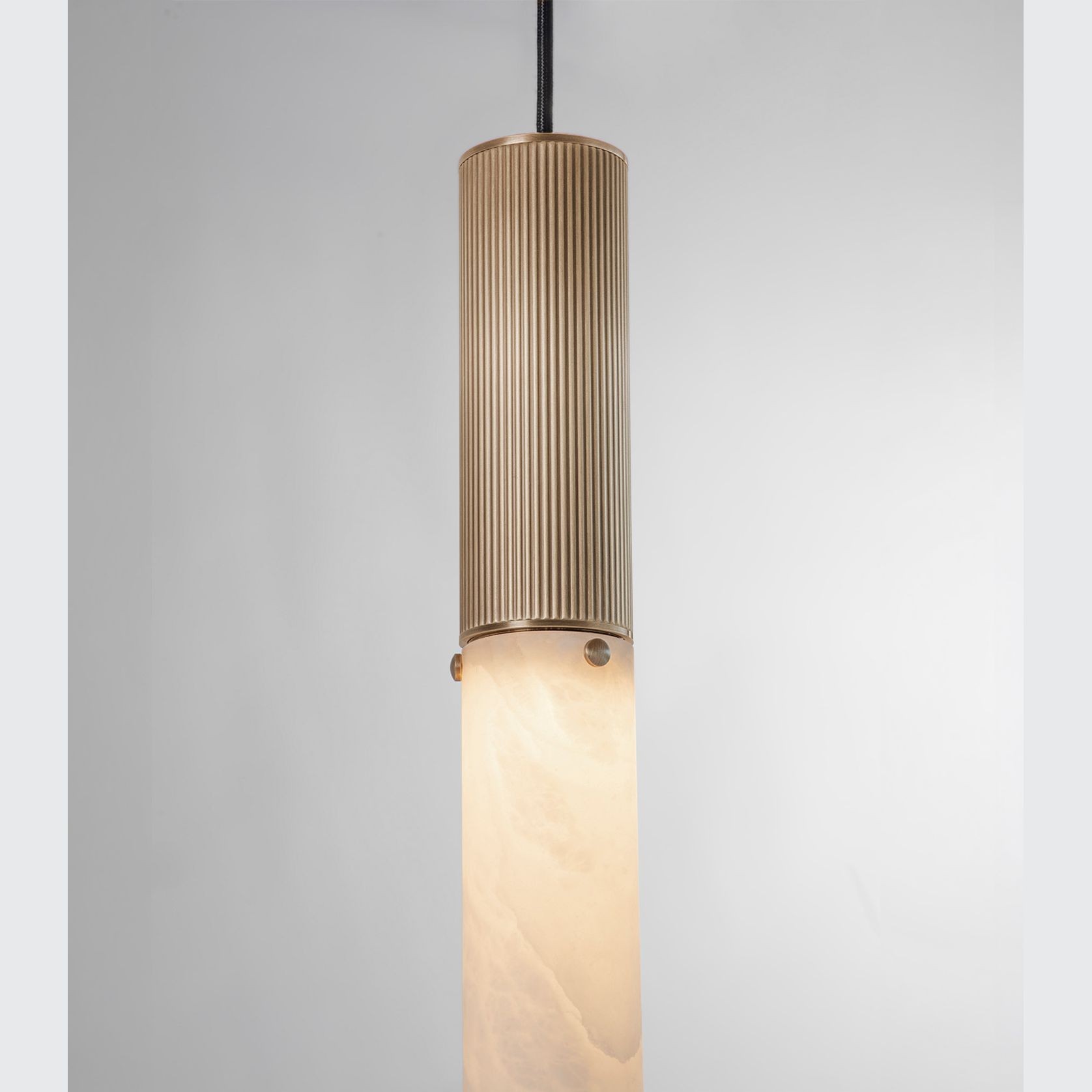 Flume Alabaster Pendant Light gallery detail image