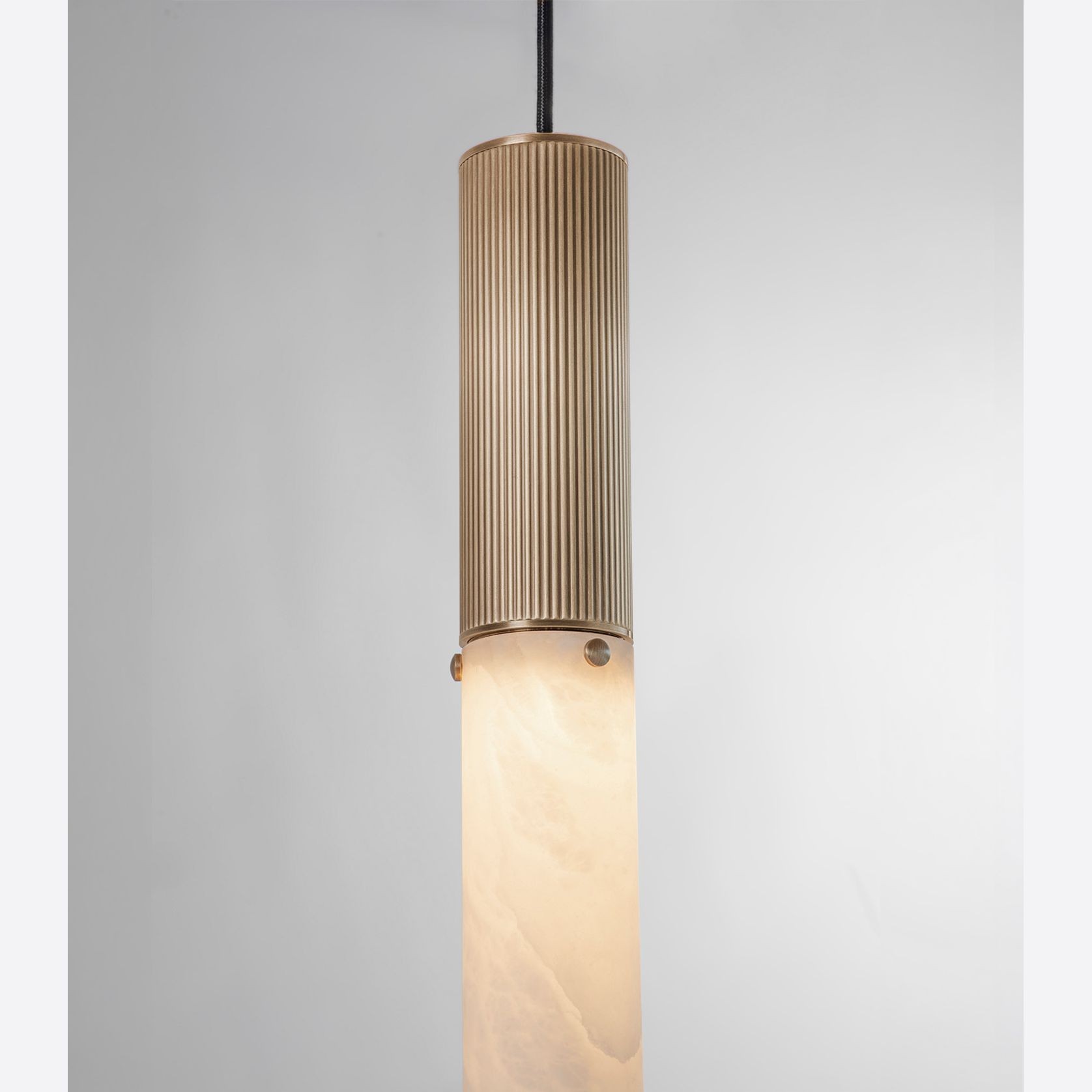 Flume Alabaster Pendant Light gallery detail image