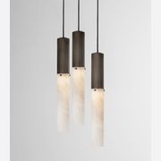 Flume Alabaster 3lt Pendant Light gallery detail image