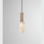 Flume Large Alabaster Pendant Light gallery detail image