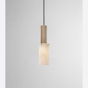 Flume Large Alabaster Pendant Light gallery detail image