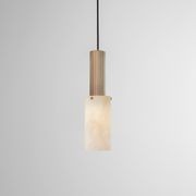 Flume Large Alabaster Pendant Light gallery detail image