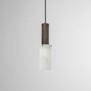 Flume Large Alabaster Pendant Light gallery detail image