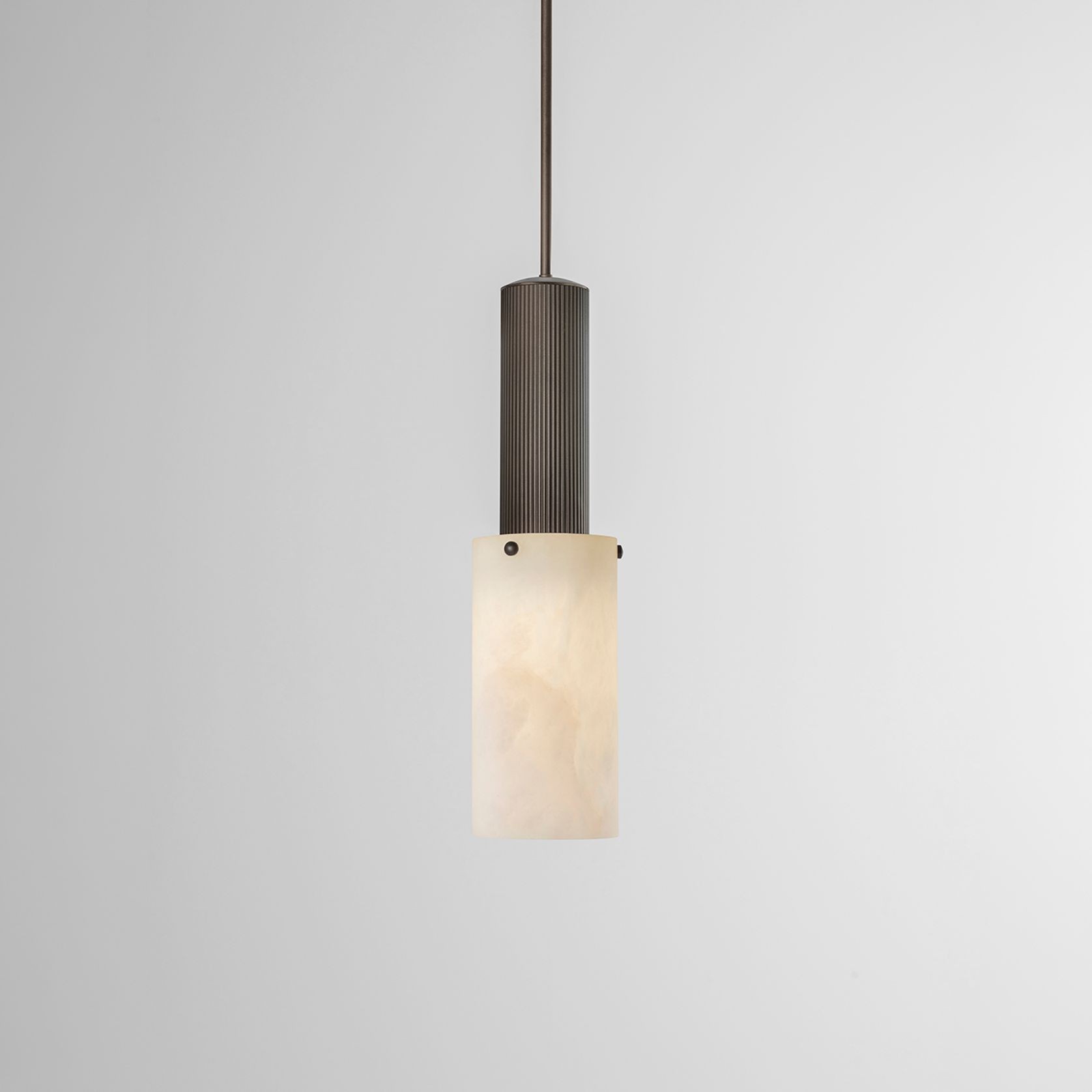 Flume Large Alabaster Pendant Light gallery detail image